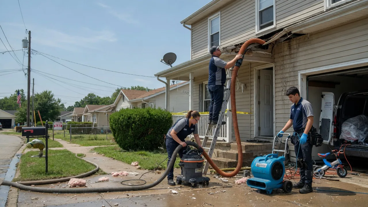Water Damage Restoration in Woodland, IL near me